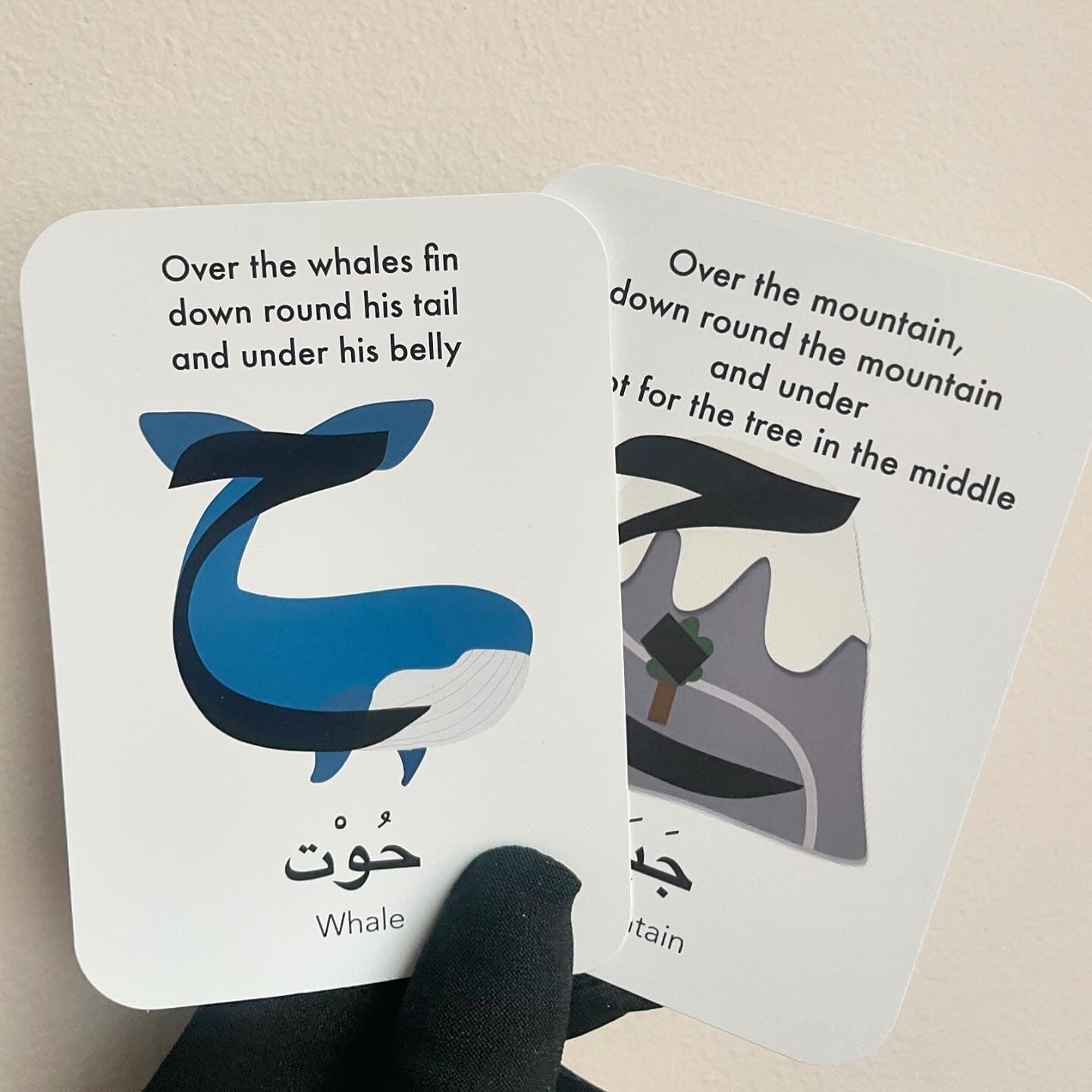 Arabic Mnemonic Formation Cards