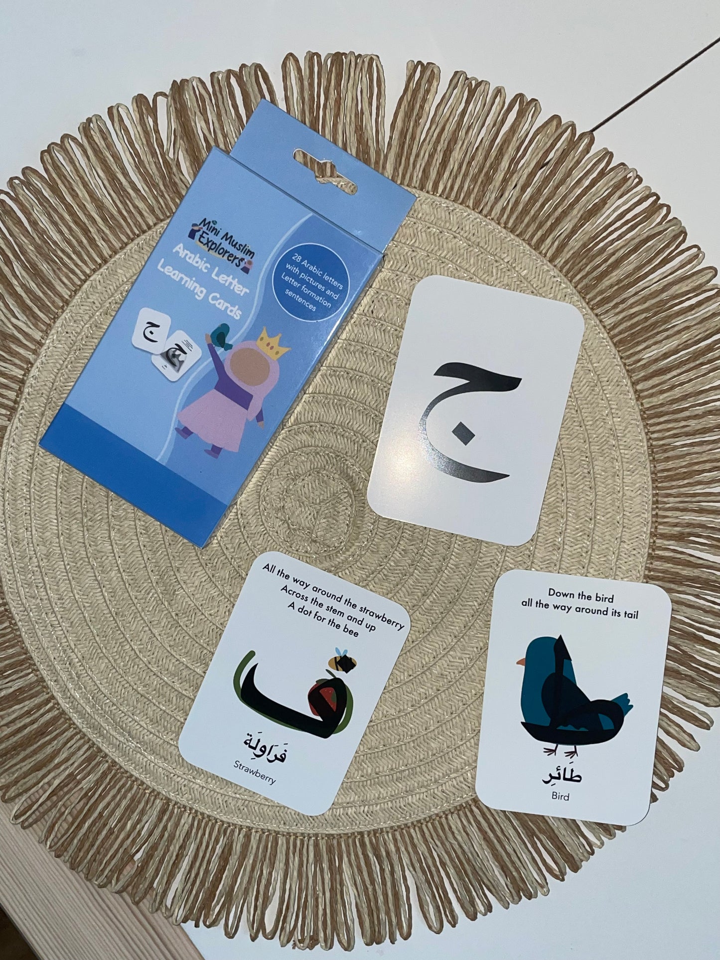 Arabic Mnemonic Formation Cards