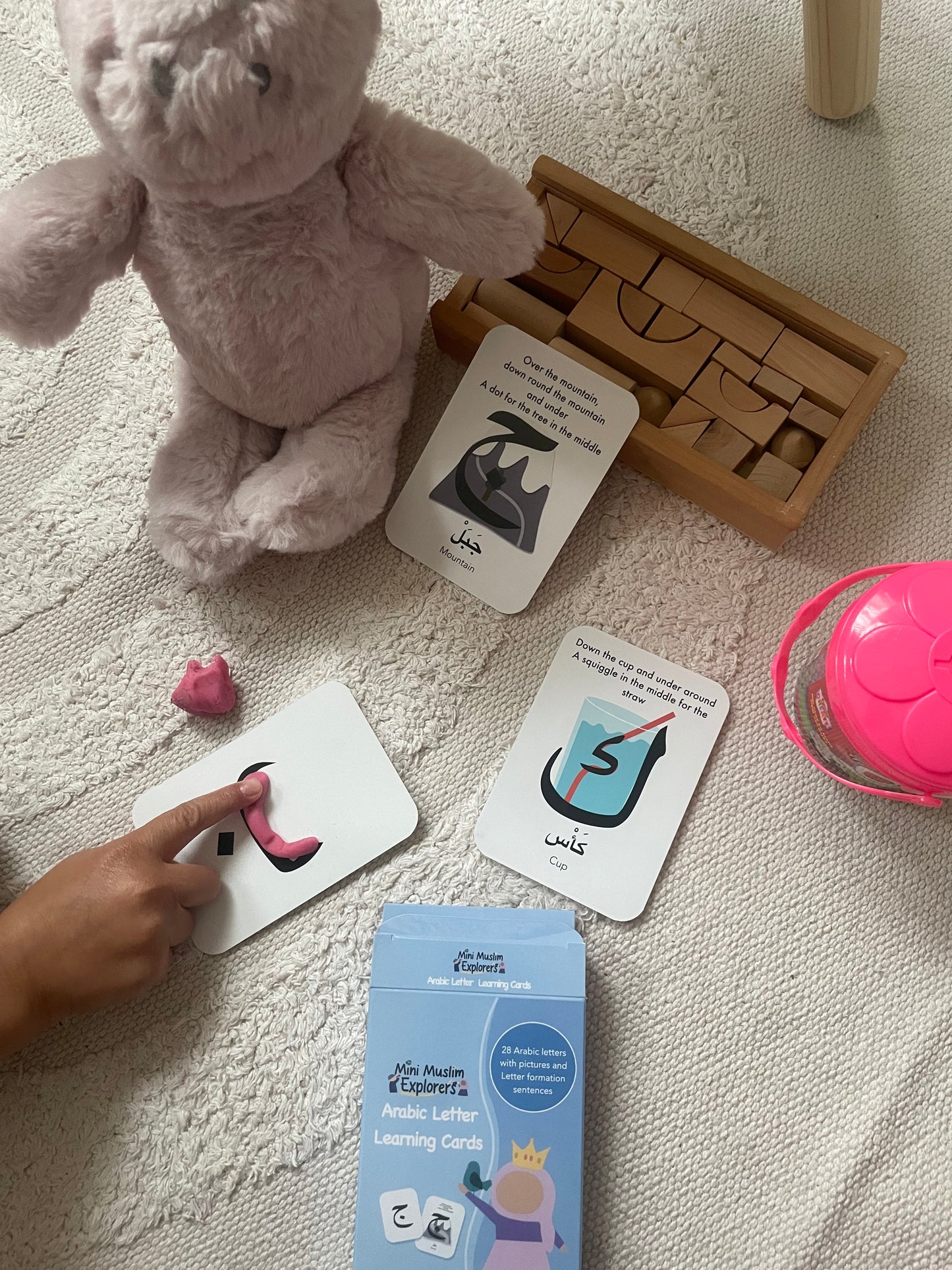 Arabic Wipeable Mat Learning Kit