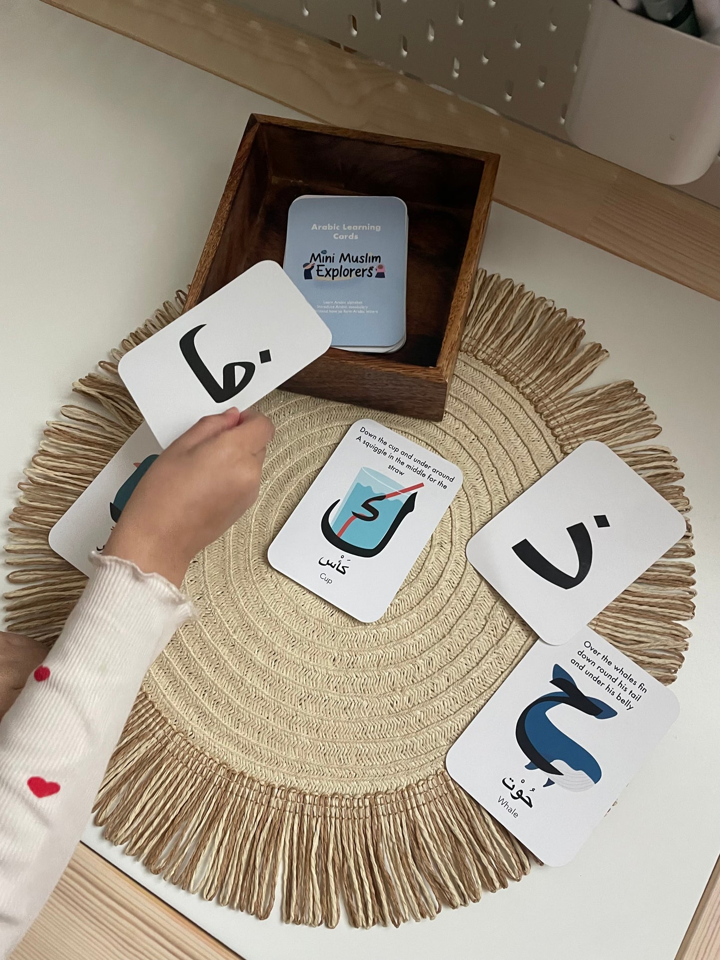 Arabic Wipeable Mat Learning Kit